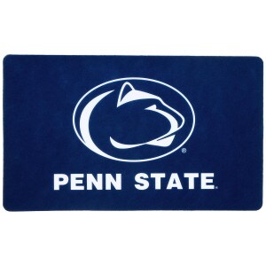 navy pet placemat with white Athletic Logo and Penn State